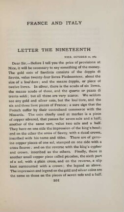 Letter the nineteenth