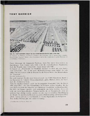 Abb. 78. Entwurf für das Quartier des États Unis. Lyon 1920