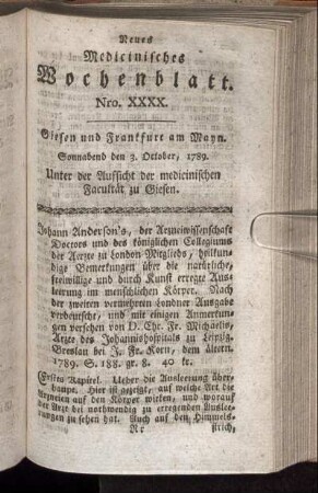 Nro. XXXX. Sonnabend den 3. October, 1789.