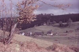 Erzgebirge. Dorfansicht