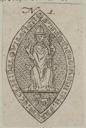 Bildnis des Weihbischofs Hermann