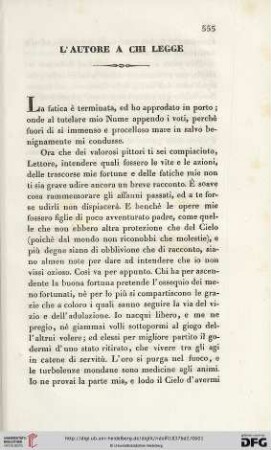 L'autore a chi legge