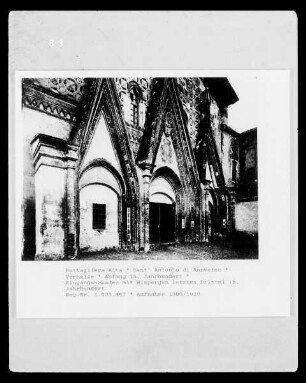 San Antonio di Ranverso — Vorhalle