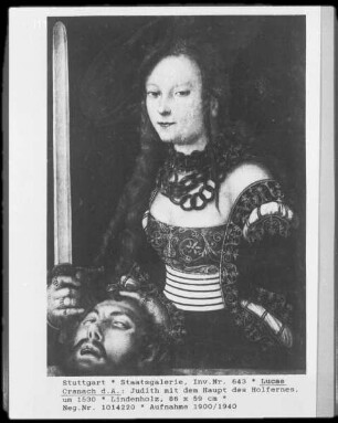 Judith mit dem Haupt des Holofernes