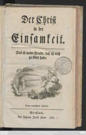 Der Christ in der Einsamkeit