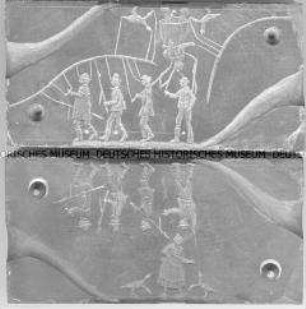 Gießform für Zinnfiguren