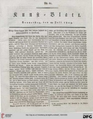 Nr. 61-70 (29. Juli - 30. August 1824)