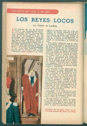 Los reyes locos : Estampas de ayer y de hoy