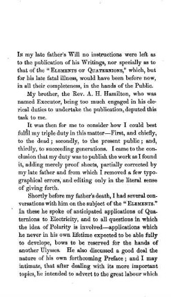 Preface of William Edwin Hamilton and Preface of the author (Fragment).