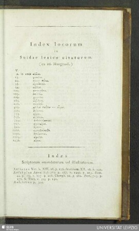 Index locorum