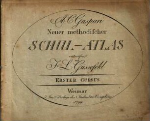 Neuer methodischer Schul-Atlas, 1. Cursus