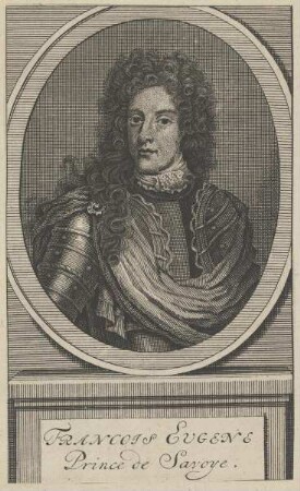 Bildnis von Francois Eugene, Prince de Savoye