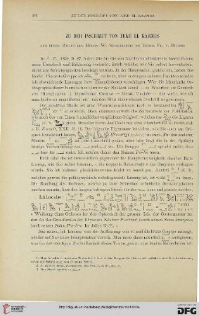 23: Zu der Inschrift von Tukh el Karmus : aus einem Brief des Herrn W. Spiegelberg an Herrn Fr. v. Bissing