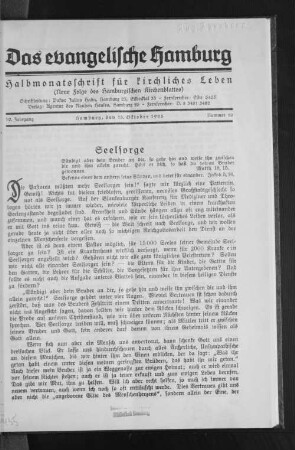 Seelsorge