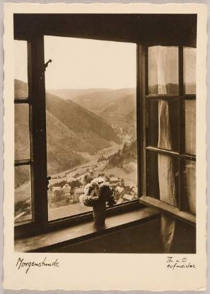 "Morgenstunde" aus der Reihe "Wiechmann-Foto-Karte"