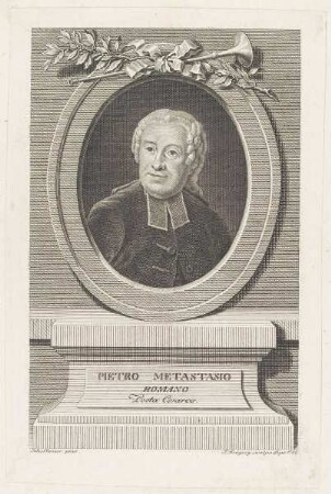 Bildnis des Pietro Metastasio