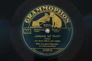 "Iphigenie auf Tauris" : Die Ruhe kehrte mir wieder / (Gluck)