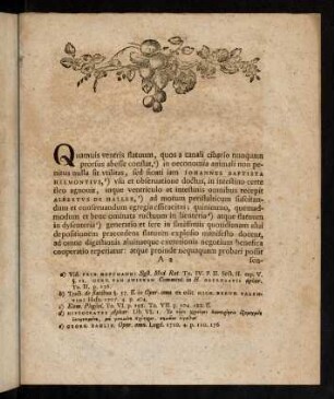 III-XV, Ordinis Medicorvm In Academia...