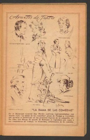 Apuntes de teatro - [Dibujo]