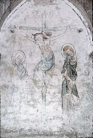 Maria und Johannes unter dem Kreuz