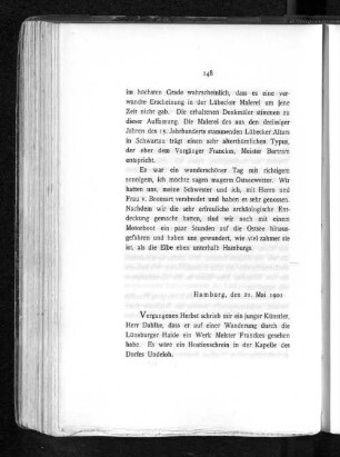 Hamburg, den 21. Mai 1901