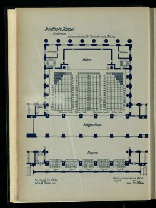 Stadthalle Kassel, Theatersaal