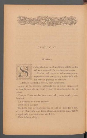 Capítulo XII - El oráculo