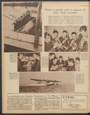 Ensaya el próximo vuelo la orquesta del Santa Paula Serenaders