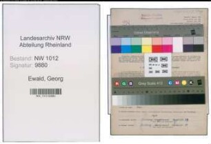 Entnazifizierung Georg Ewald , geb. 25.11.1894 (Werkmeister)