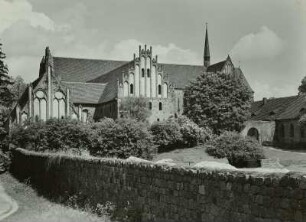 Kloster Chorin, Ansicht der Anlage von Süden
