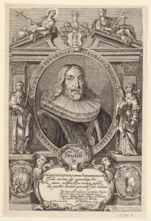 Georg Philipp Harsdörffer, Ratsherr; geb. 1607; gest. 1658
