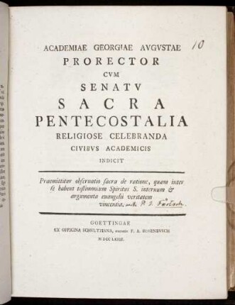 De Animatis Per Magnos Homines Civivm Ingeniis Atqve Virtvte Observata Ivncta Invitationi Ad Avdiendam Benevole Orationem Qva Mvneri Professoris Philosophiae Ordinarii In Georgia Avgvsta Clementissime Sibi Delato Pvblice Se Obstringet Joannes Philippvs Mvrray Ad Diem IIII Ivnii MDCCLXIII.