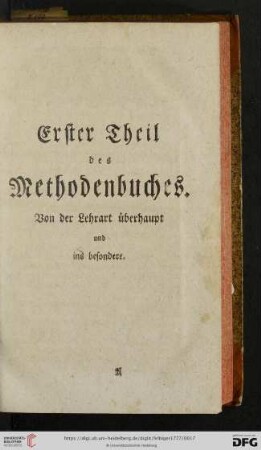 1tes bis 4tes Hauptstueck