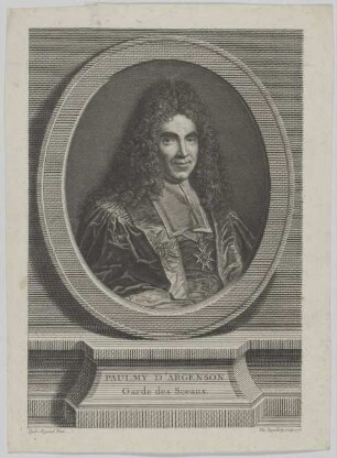 Bildnis des Paulmy d´Argenson