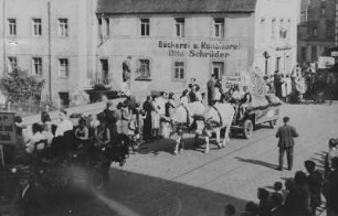 Festumzug anlässlich des Neubauerntreffen in Döbeln : Festumzug anlässlich des Neubauerntreffen