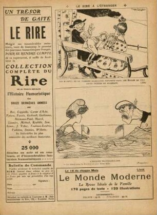 Le Rire à l'étranger