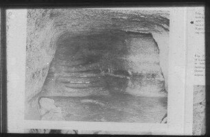 Ed-dschib [Ed-gib, Ed-djib], Zisternenraum d. Treppentunnels