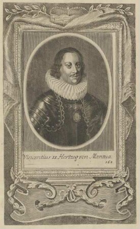 Bildnis von Vincentius II., Herzog von Mantua