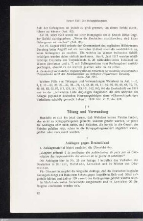 § 4 - Tötung und Verwundung