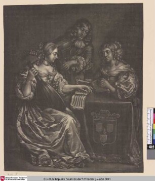 [Drei Musizierende; Musical trio]