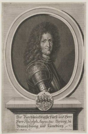 Bildnis des Rudolph Augustus, Herzog zu Braunschweig und Lüneburg