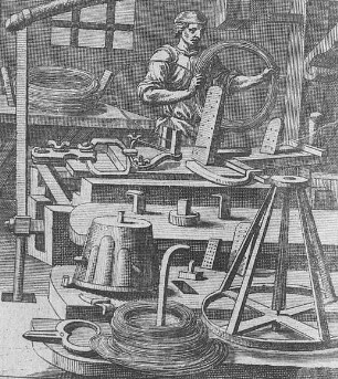 Alte Drahtzieherei : Technikgeschichte | Industrie und Technik | Metall- und Holzbearbeitung