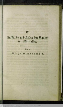 Aufstände und Kriege der Bauern im Mittelalter