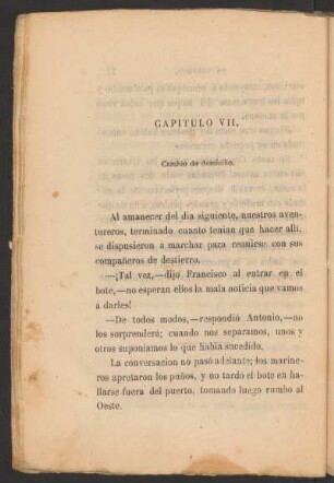Capítulo VII. - Cambio de domicilio.
