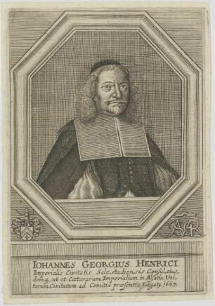Bildnis des Iohannes Georgius Henrici