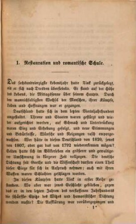 Ludwig Tieck : Erinnerungen aus dem Leben des Dichters nach dessen mündlichen und schriftlichen Mittheilungen. 2