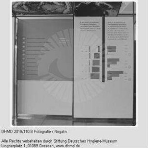Nationale Hygiene-Ausstellung - Raum 1 - Sozialversicherung vor 1945