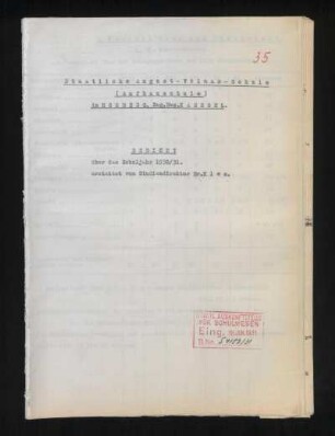 1930/31: Bericht ... - 1930/31
