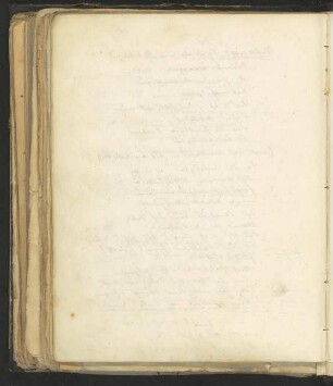 Einband und ein handschriftliches Inhaltsverzeichnis