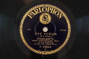 Ave verum / (W. A. Mozart)